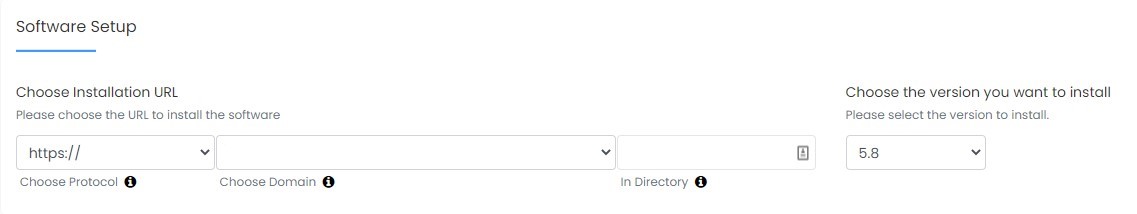 Installing WordPress using Softaculous