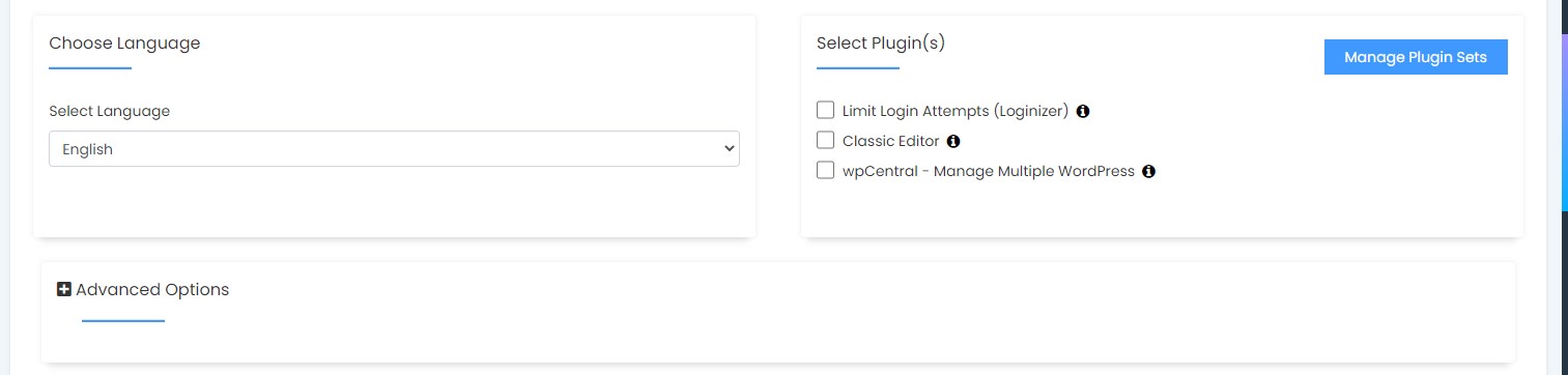 Installing WordPress using Softaculous
