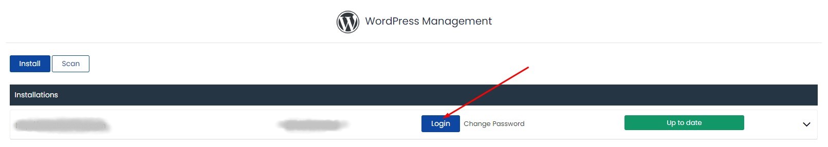 Installing WordPress using Softaculous