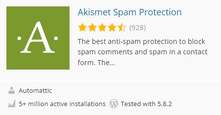 Akismet Spam Protection - Featured image