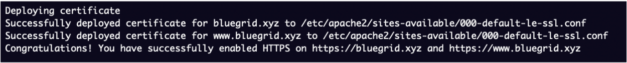 bg-user@bluegrid:~$ sudo certbot --apache