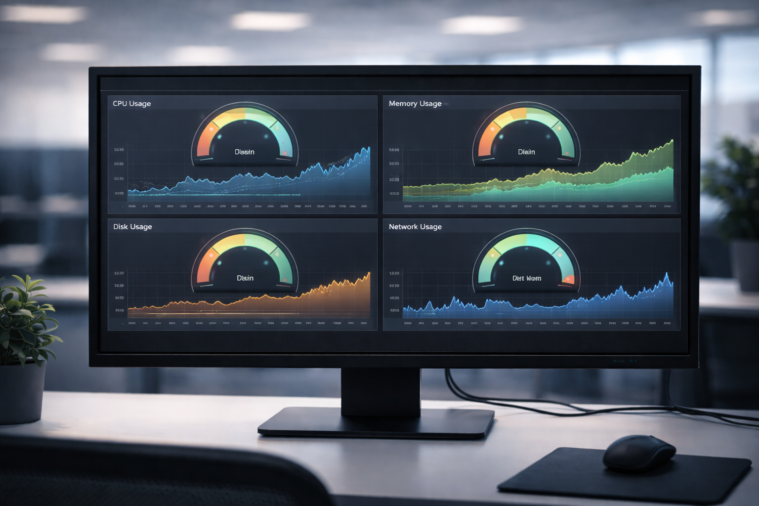 CPU, Memory, Disk, and Network Monitoring Explained Featured Image